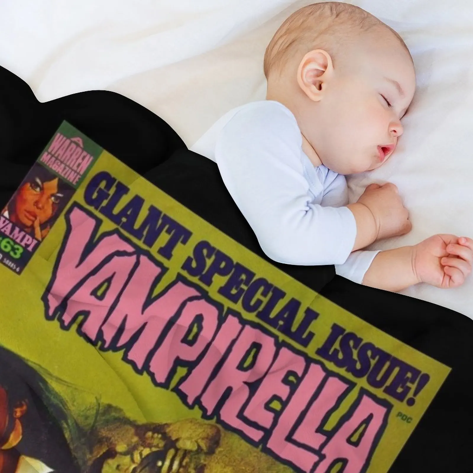 Боди! Еще одна большая винтажная Обложка журнала VAMPIRELLA! #63 плед одеяло
