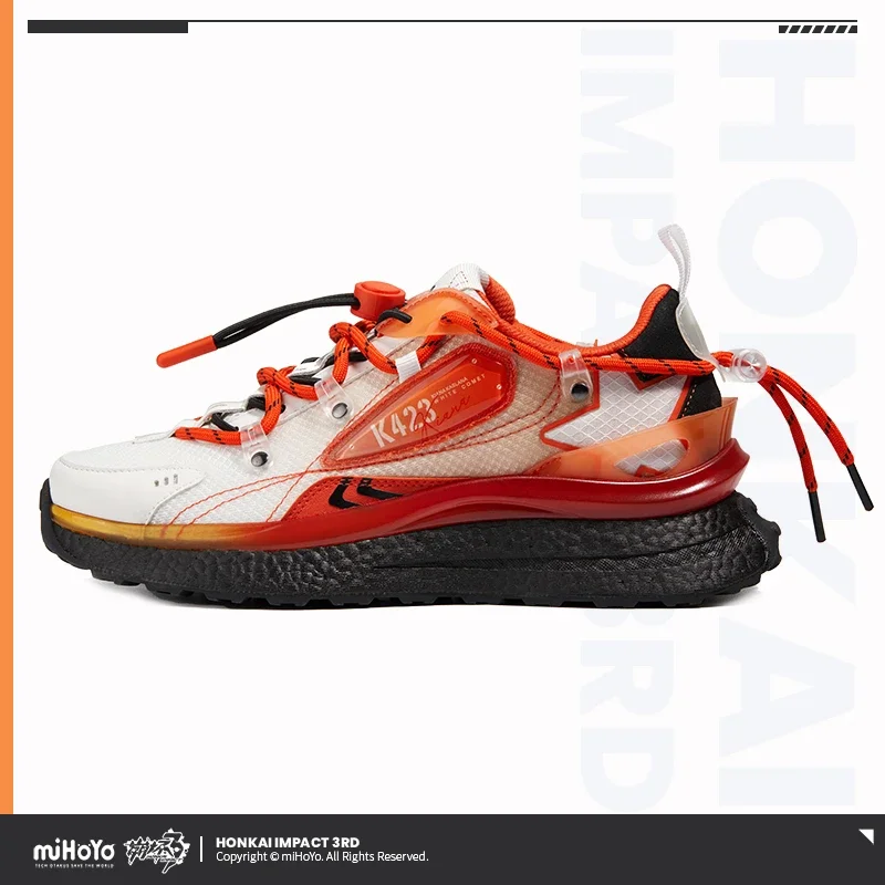 Официальная спортивная обувь Honkai Impact 3 Kiana Kaslana Doujin модные удобные кроссовки