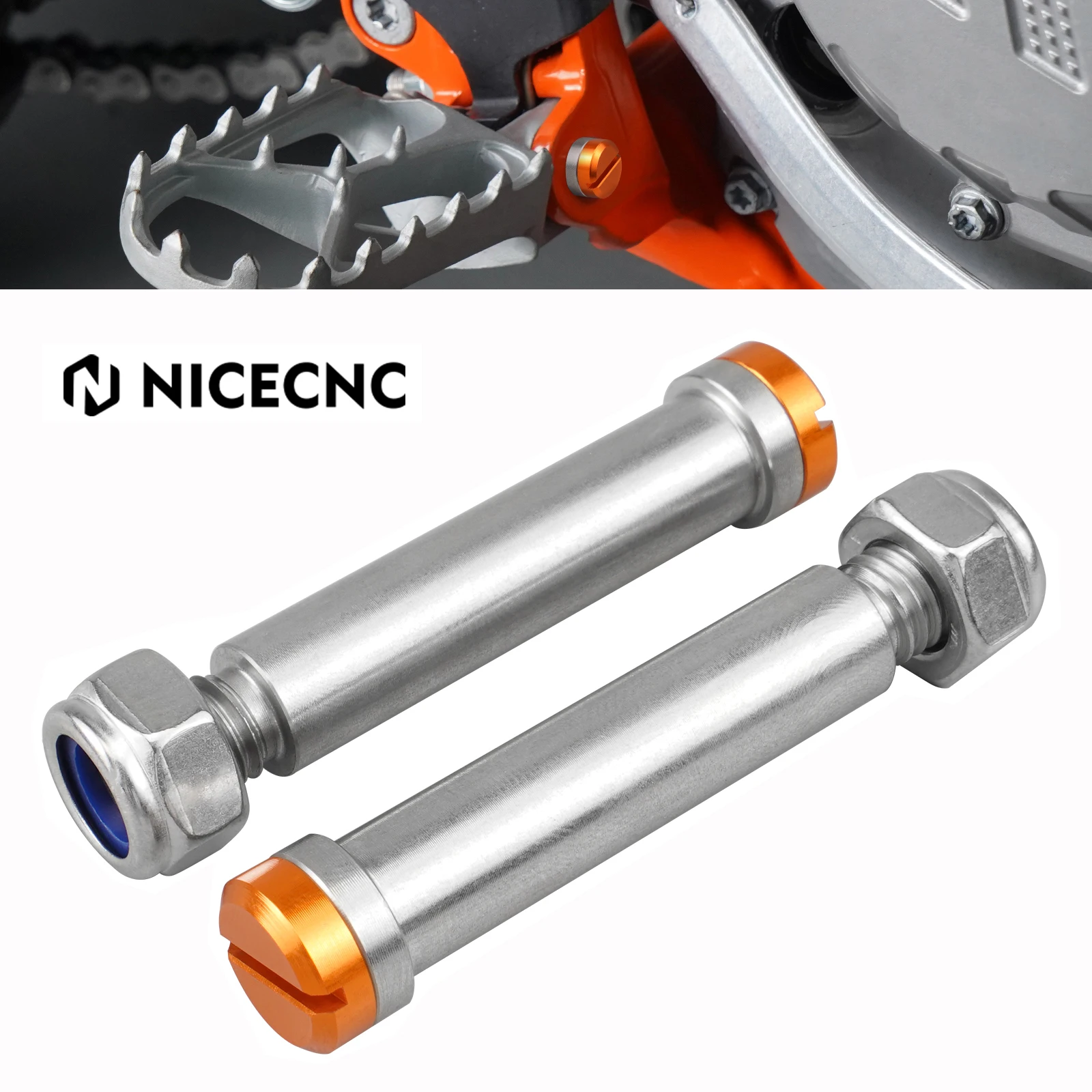 Подножки подножки Педальный штифт для KTM EXC EXCF SX XC SXF XCW Husqvarna Husaberg Beta Honda Yamaha 125 150 200