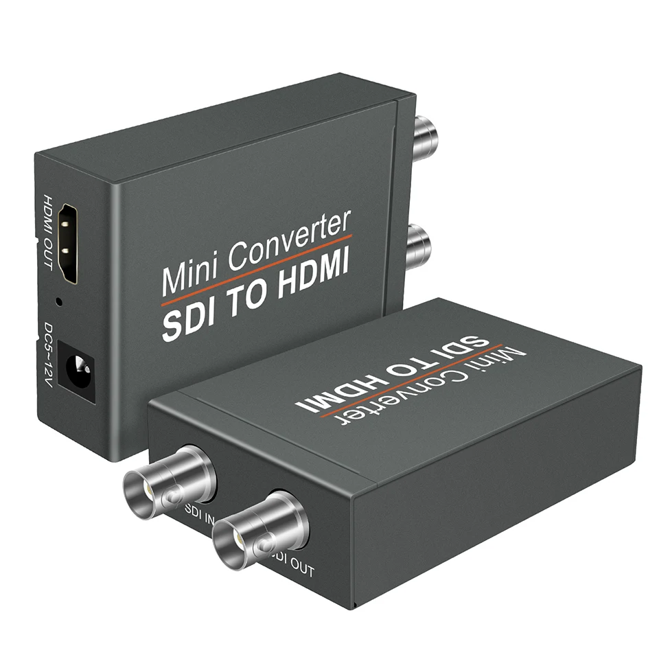 SDI to HDMI Converter Adapter with Loop Out 1080P60hz SD/HD/3G Audio Video for Camera Projector DVR |