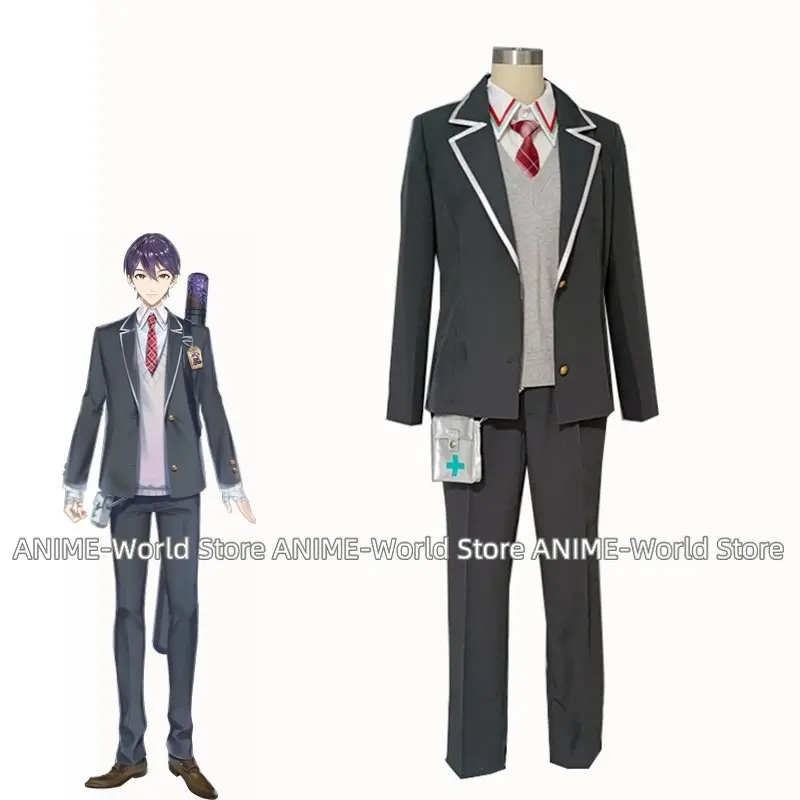 

Anime VTuber Kenmochi Toya Any Size Cosplay Costume Women men Halloween