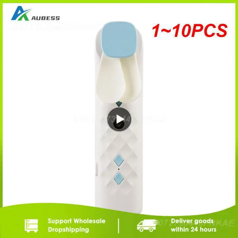 

1~10PCS In 1 Portable Mini Fan Humidifier USB Rechargeable Handheld Fan Water Spray Mist Fan Face Steamer Air Conditioner