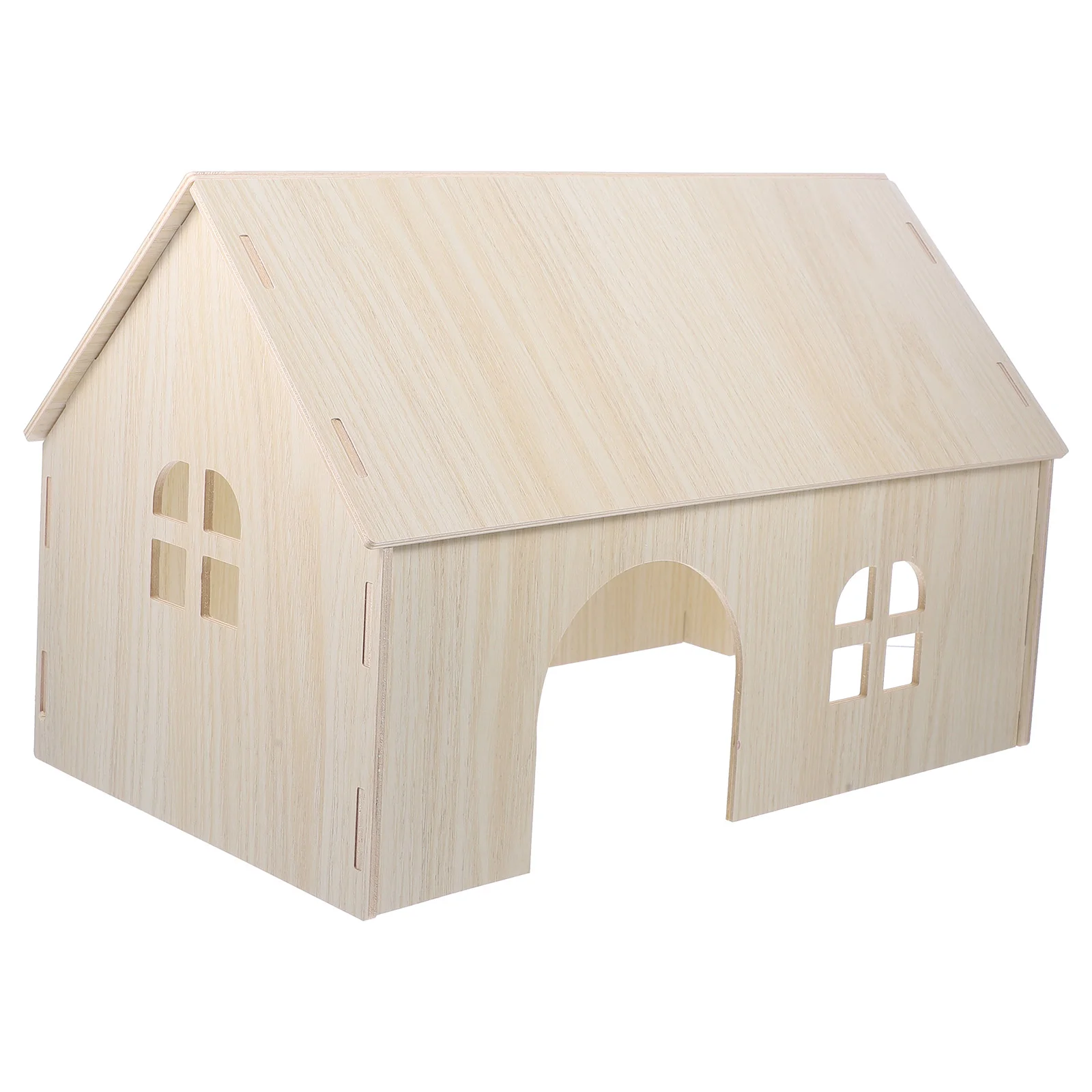 

Mini Rat Cage Hideout Hamsters House Pets Wooden Guinea Toy Accessories Nest