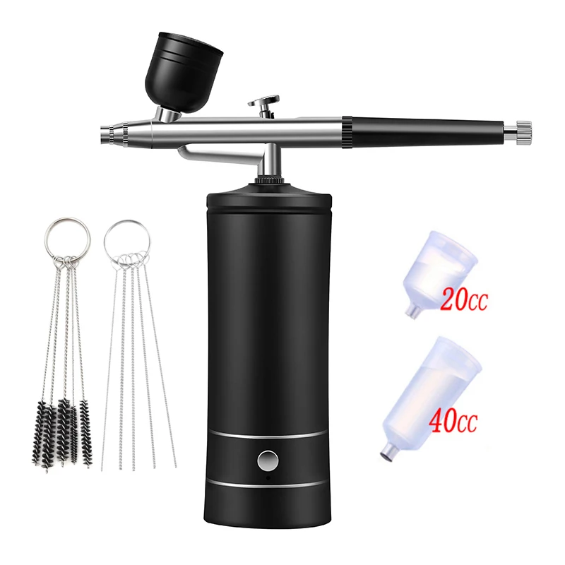 

Craft Tattoo Nano For Art Mist Brush Air Fog Cake Gun Oxygen Kit Paint Compressor Sprayer Nail Airbrush Injector Mini Air Spray