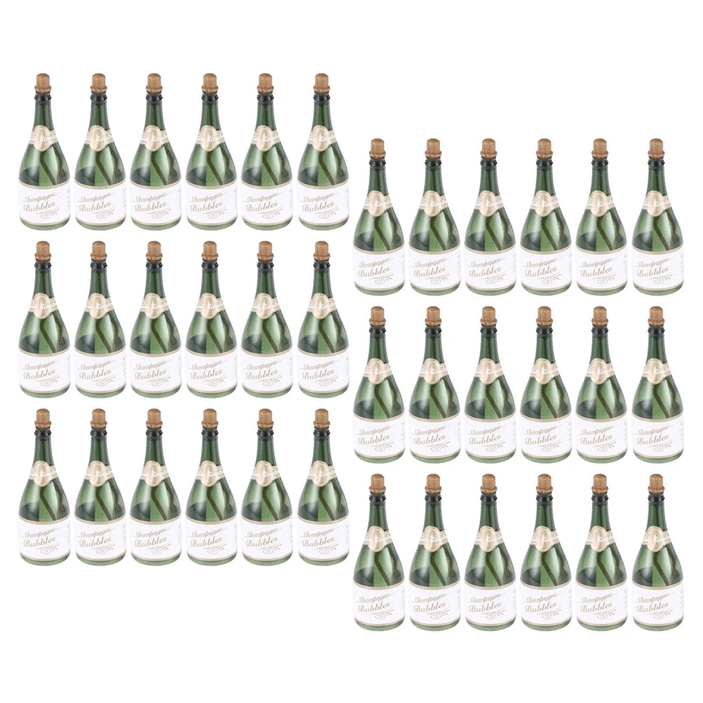 

Mini Champagne Bubble Bottles Empty Soap Water Bottles DIY Self Filling Bubble Toy Wedding Birthday Party Decoration
