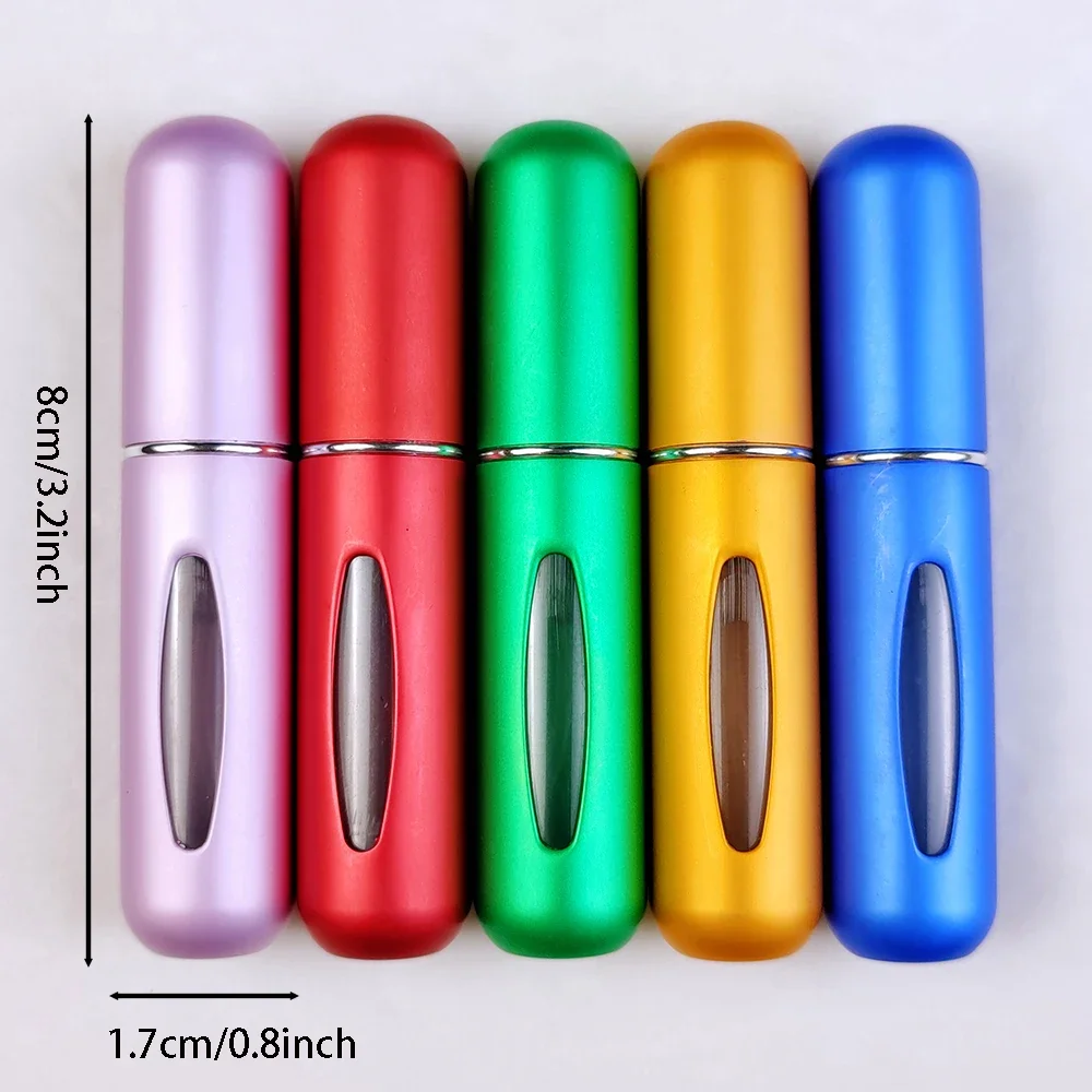 5 шт. портативный многоразовый флакон для духов мл