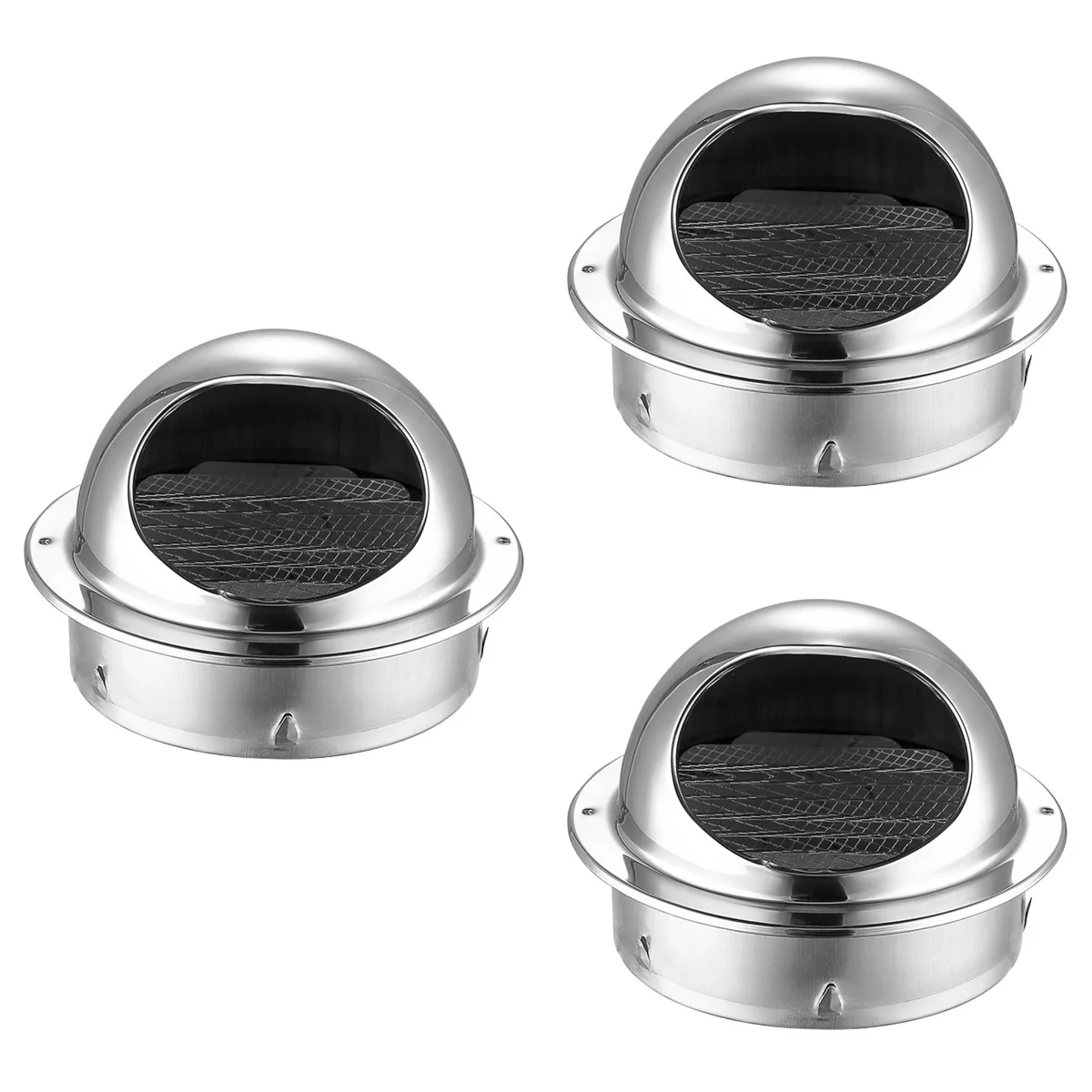 

Hood Vent Cover Air Exhaust Range Round Outlet Cooker Stainless Replacement Steel Ventilation Wall Airflow Covers Vents Grille