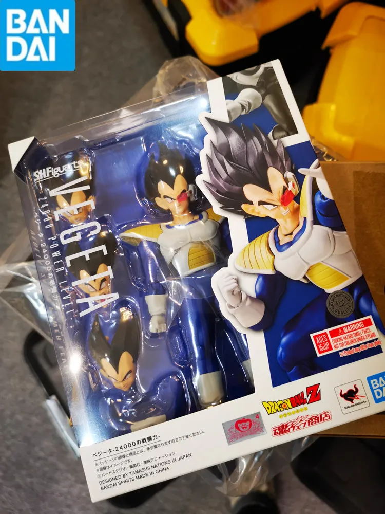 Оригинальный Драконий жемчуг Bandai S H. Фигуртс Shf Вегета 24000 уровень мощности полный