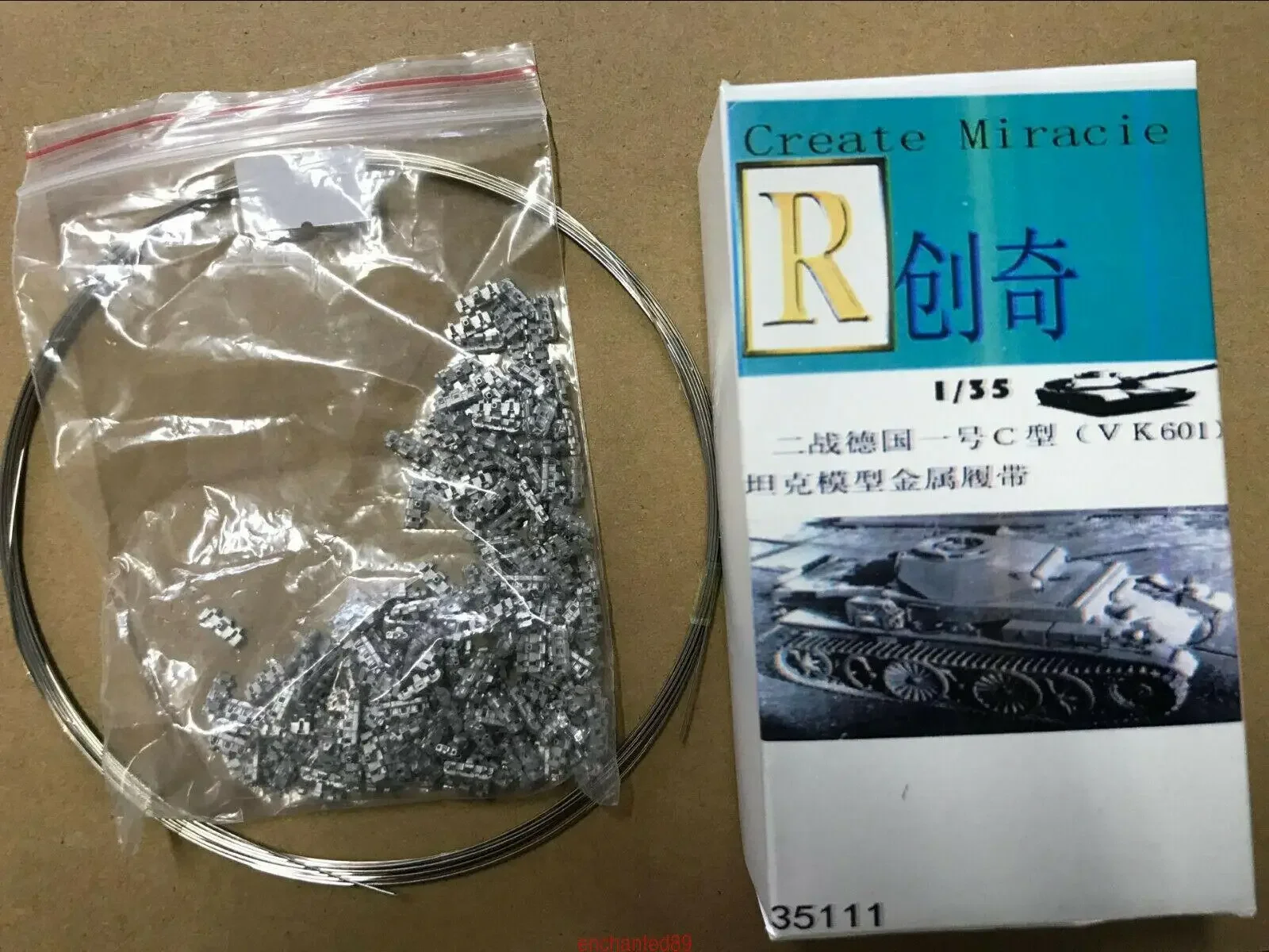 R-модель 1/35 35111 Металлическая гусеница для немецкого Panzer I C VK601