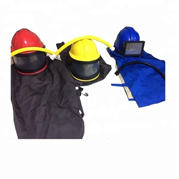 

safety sandblasting helmet in China