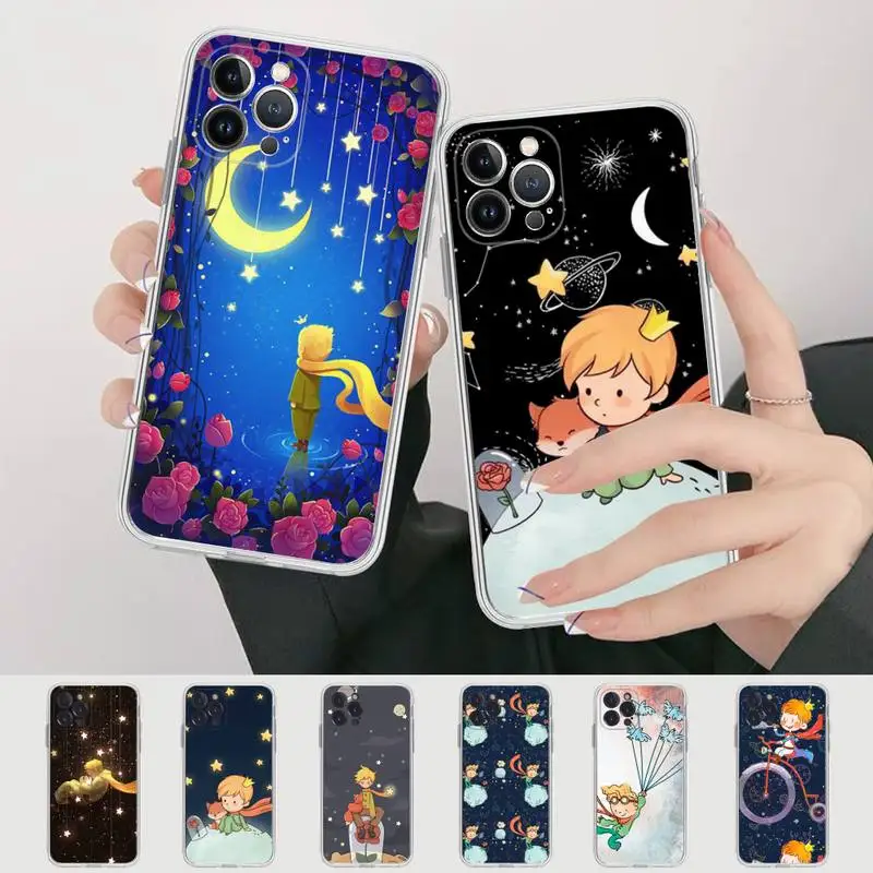 

Art Little Prince Phone Case Silicone Soft for iphone 14 13 12 11 Pro Mini XS MAX 8 7 6 Plus X XS XR Cover