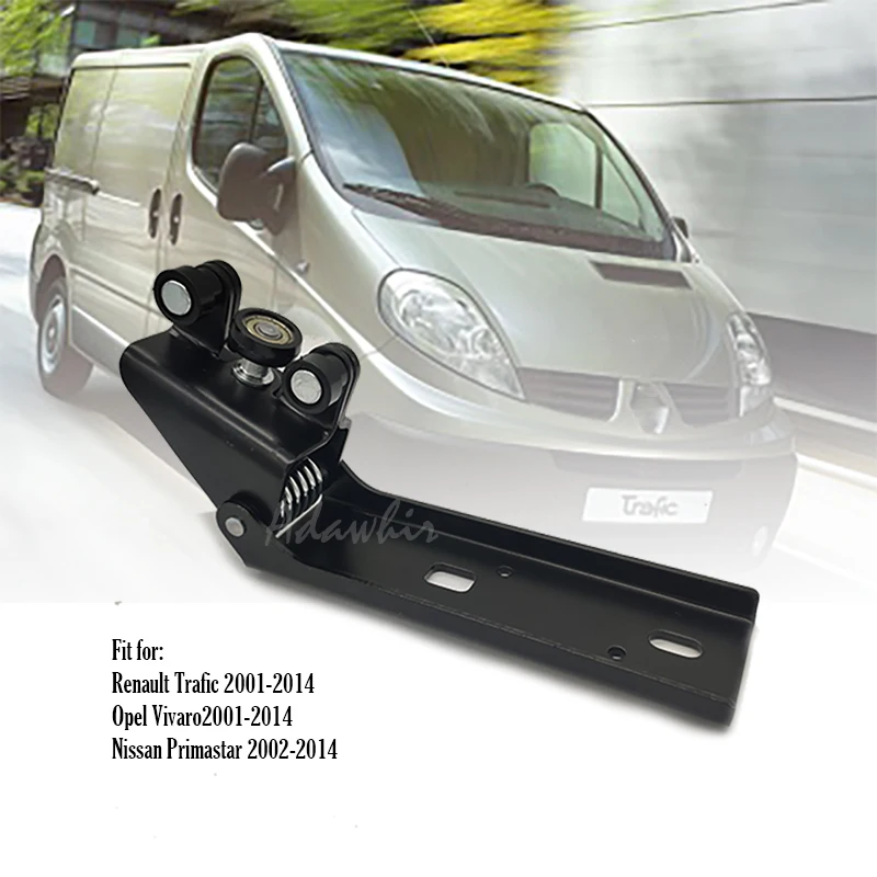 

GUIDE ROLLER SLIDING DOOR RIGHT FOR RENAULT TRAFIC OPEL VIVARO NISSAN PRIMASTAR 7700312372, 4409255, 7700312372E, 91165715