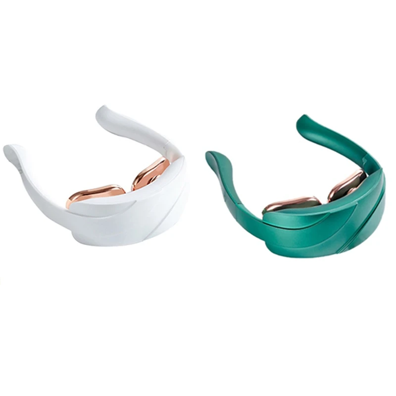 

EMS Pulse Neck Massager Heating Shoulder Massage USB Charging Muscle Stimulator Relax Massager Office Worker