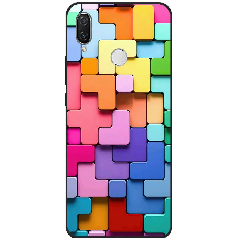 Чехол для Huawei Nova 3 3i силиконовый мягкий чехол из ТПУ на заднюю панель телефона