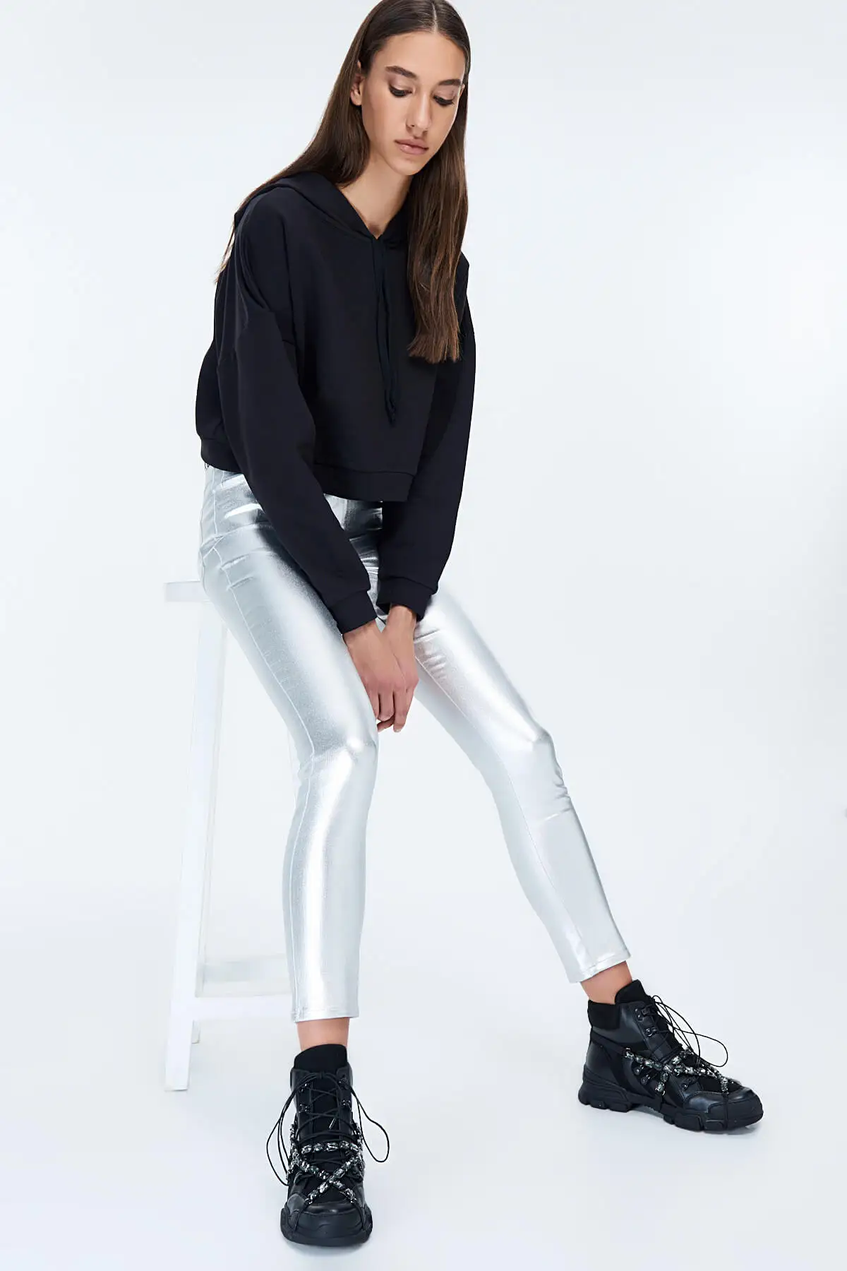 Черные женские ботинки Bambi G0409333409| |