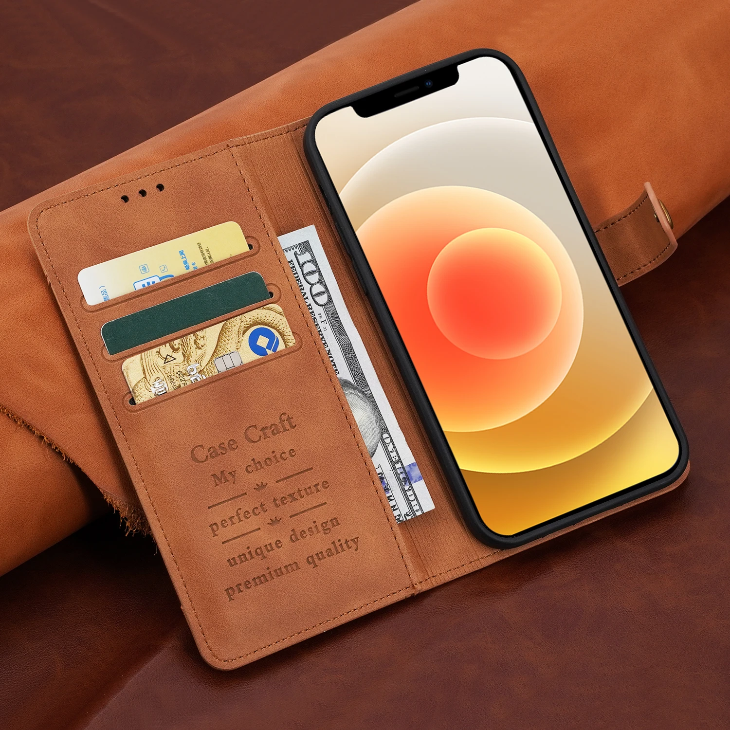 Флип-чехол для Xiaomi POCO M3 Pro кожаный магнитный чехол с держателем карт Poco Poko Pocco Little