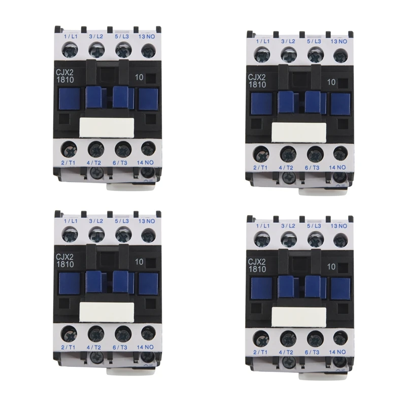 

4-х контактор переменного тока 1NO AC 220V 50/60Hz катушечное реле стартера двигателя 32A 3-фазное-полюсное