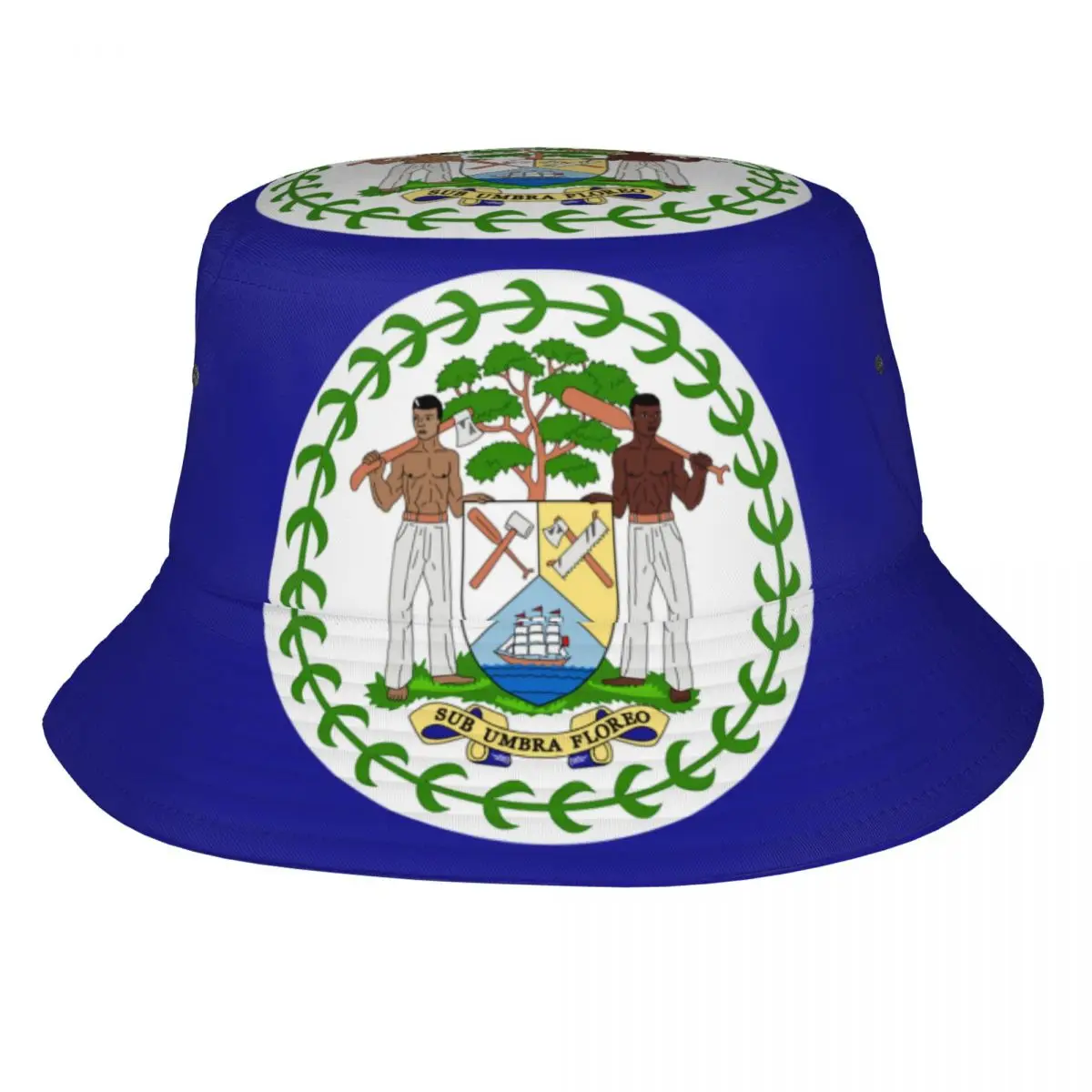 

Bucket Hat Unisex Bob Caps Hip Hop Gorros Flag Of Belize Summer Panama Cap Beach Sun Fishing Hat