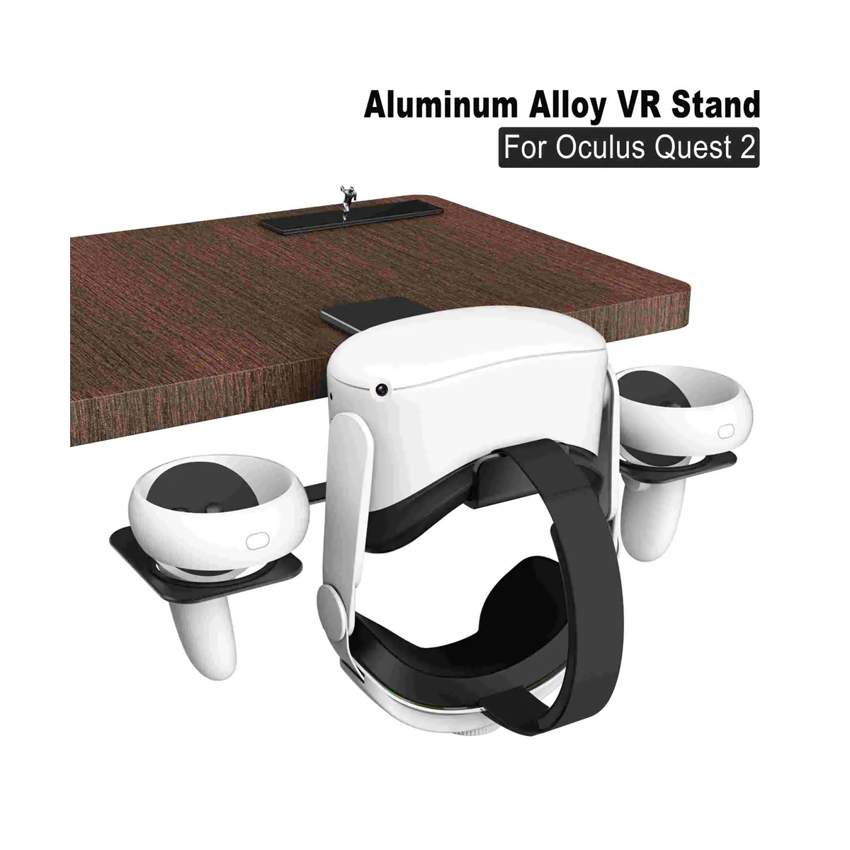 

For Oculus Quest2 Pro Deskside Aluminum Alloy Bracket Quest2 Pro All-In-One VR Storage Hangers