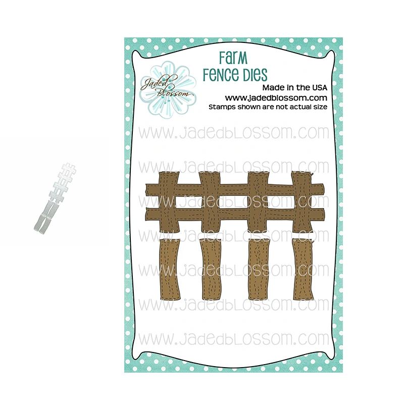 

Farm Fence Lattice Metal Cutting Dies Stencil Craft Die Cut for Scrapbooking Mold Diy Paper Make Mould Decoration Template Model