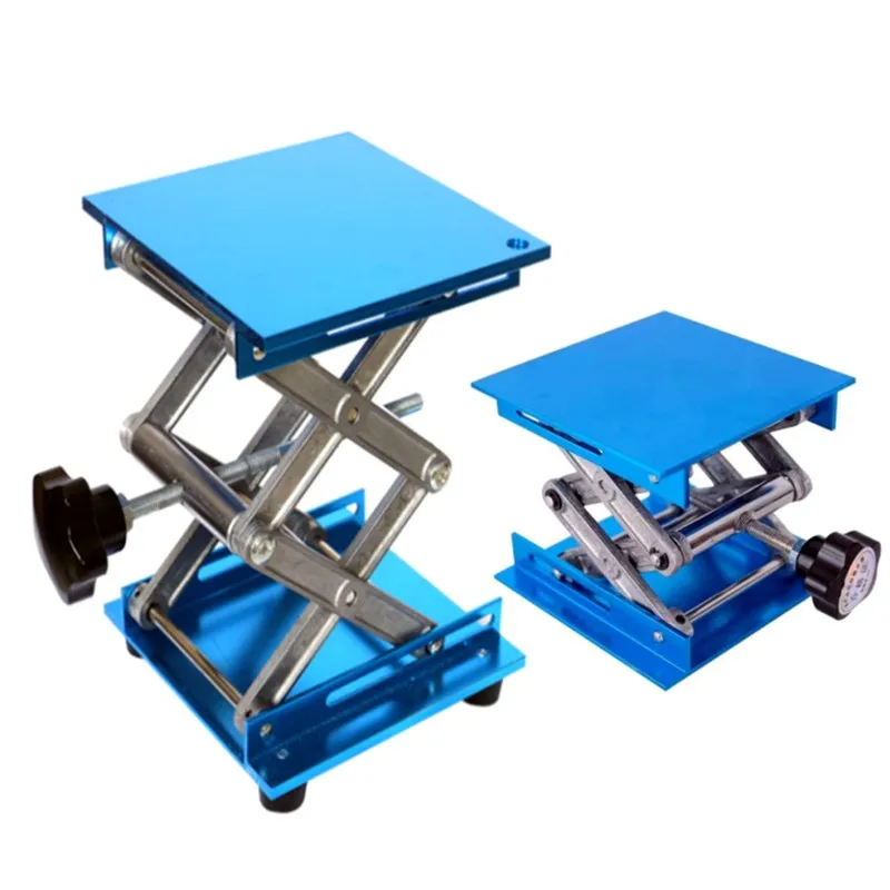 

B50 Aluminum Router Lift Table Woodworking Engraving Lab Stand Bracket Table Lifting Stand Rack Lift Lifter Workbenches