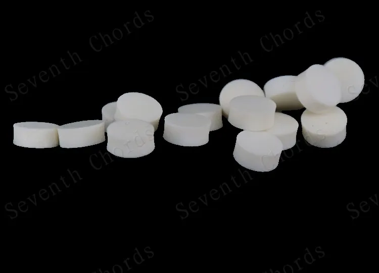 100 шт. белые гитарные точки Белый перламутровый корпус Фингерборды с