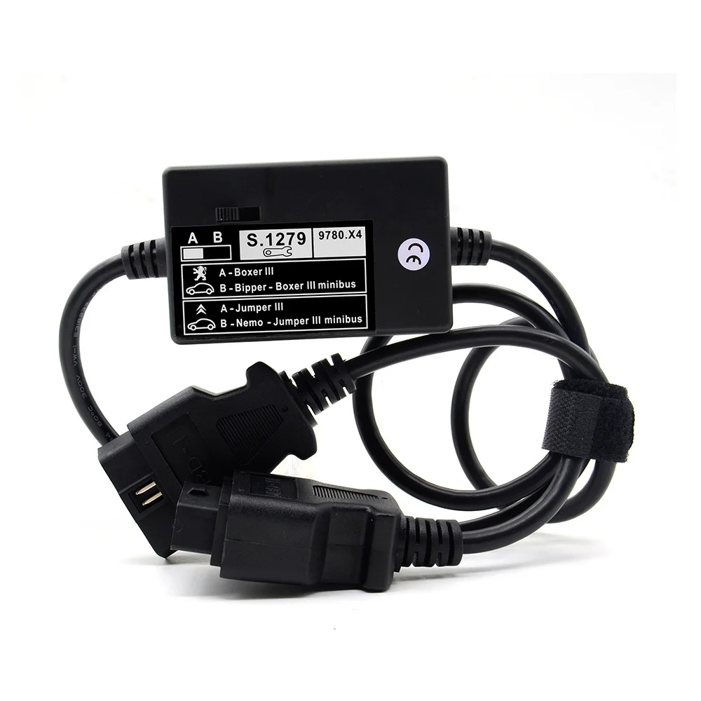 Диагностика кабеля OBD 2024 Интерфейсный модуль S.1279 и S1279 Professional Niche 3 PP2000