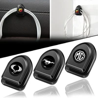 4pcs car interior multifunctional self adhesive mini hook for mercedes benz amg w204 203 212 211 124 210 glc gle cla accessories