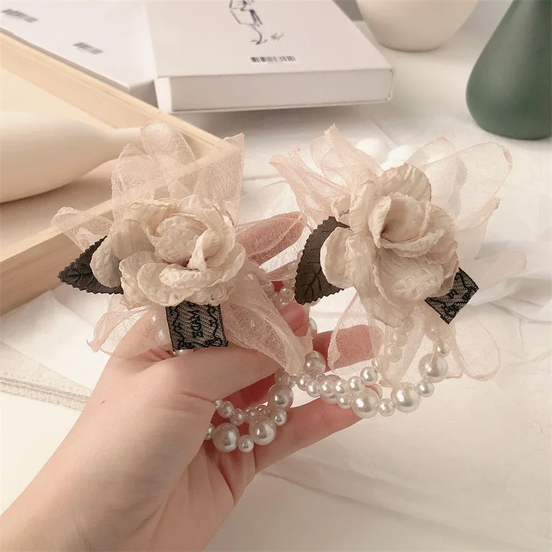 Elastic Hair Bands Sweet Hair Rope Fashion Hair Accessories Ins 헤어밴드