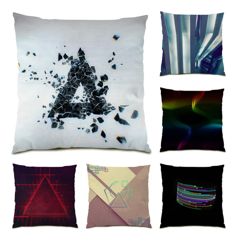 

Decoration Home Decor Simple Pillow Covers Decorative Cushion Polyester Linen Velvet Cute Pattern Living Room Decoration E0605