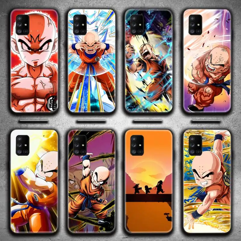 

Dragon Ball krillin Phone Case For Samsung Galaxy A52 A21S A02S A12 A31 A81 A10 A30 A32 A50 A80 A71 A51 5G