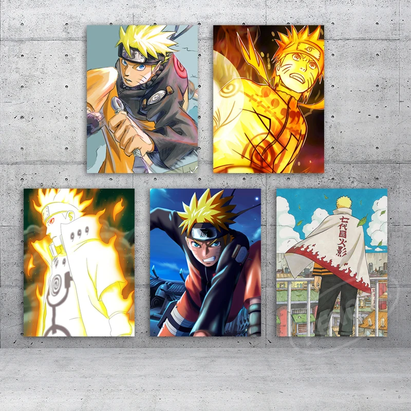 

Classic Anime Character Uzumaki Naruto Canvas Paintings Male Protagonist Hd Prints Wall Art Home Decor Poster Modular Pictures