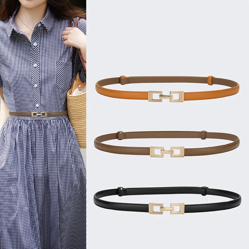 

2023 новый регулируемый ремень с пряжкой Женский Роскошный дизайнерский высококачественный фирменный аксессуар для платья готический панк тонкий корсет