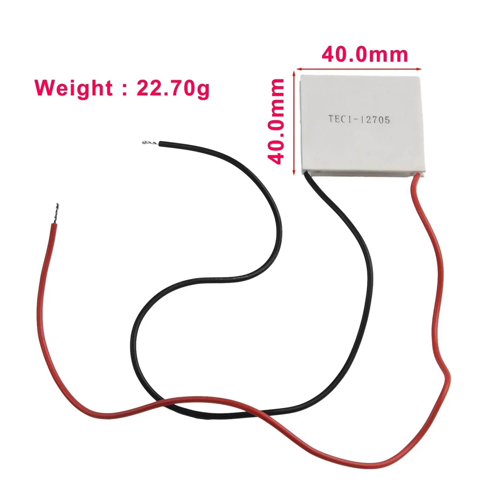 Эффективный Термоэлектрический охладитель TEC1 12705 элемент модуля для