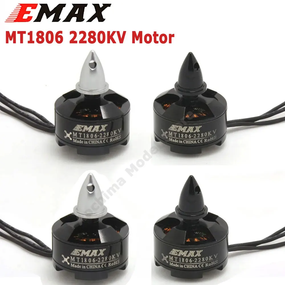 

Бесщеточный двигатель EMAX MT1806 2280KV CW CCW Для мультикоптера QAV250 200-300 мм