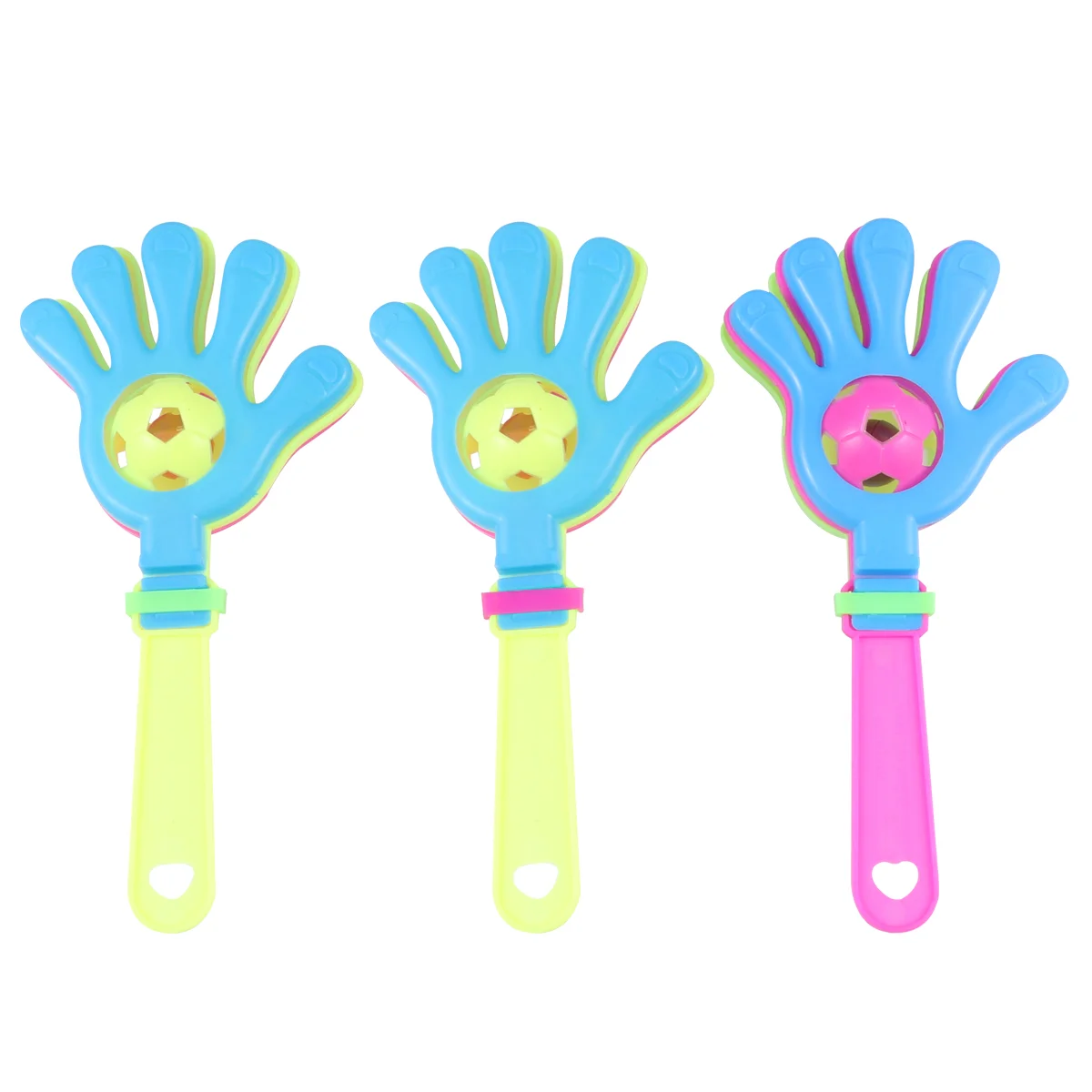 

3 Pcs Toys Kids Party Plastic Hand Clappers Prototype Party Favor Kids Birthday Party Game Child