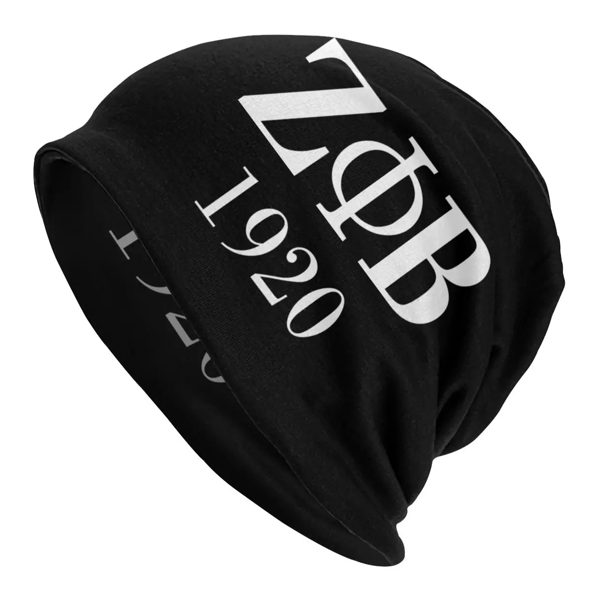 

Unisex Bonnet Winter Warm Knitted Hat Men Women Zeta Phi Beta Street Beanies Caps Adult Beanie Hats Outdoor Ski Cap