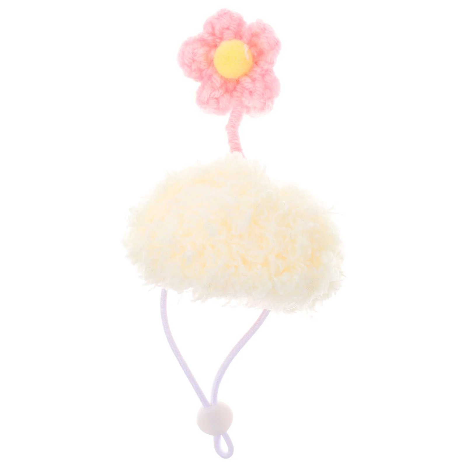 

Knitting Compact Squirrel Headdress Guinea Hat Hamster Decor Hat For Small for Chinchilla Decor Snake