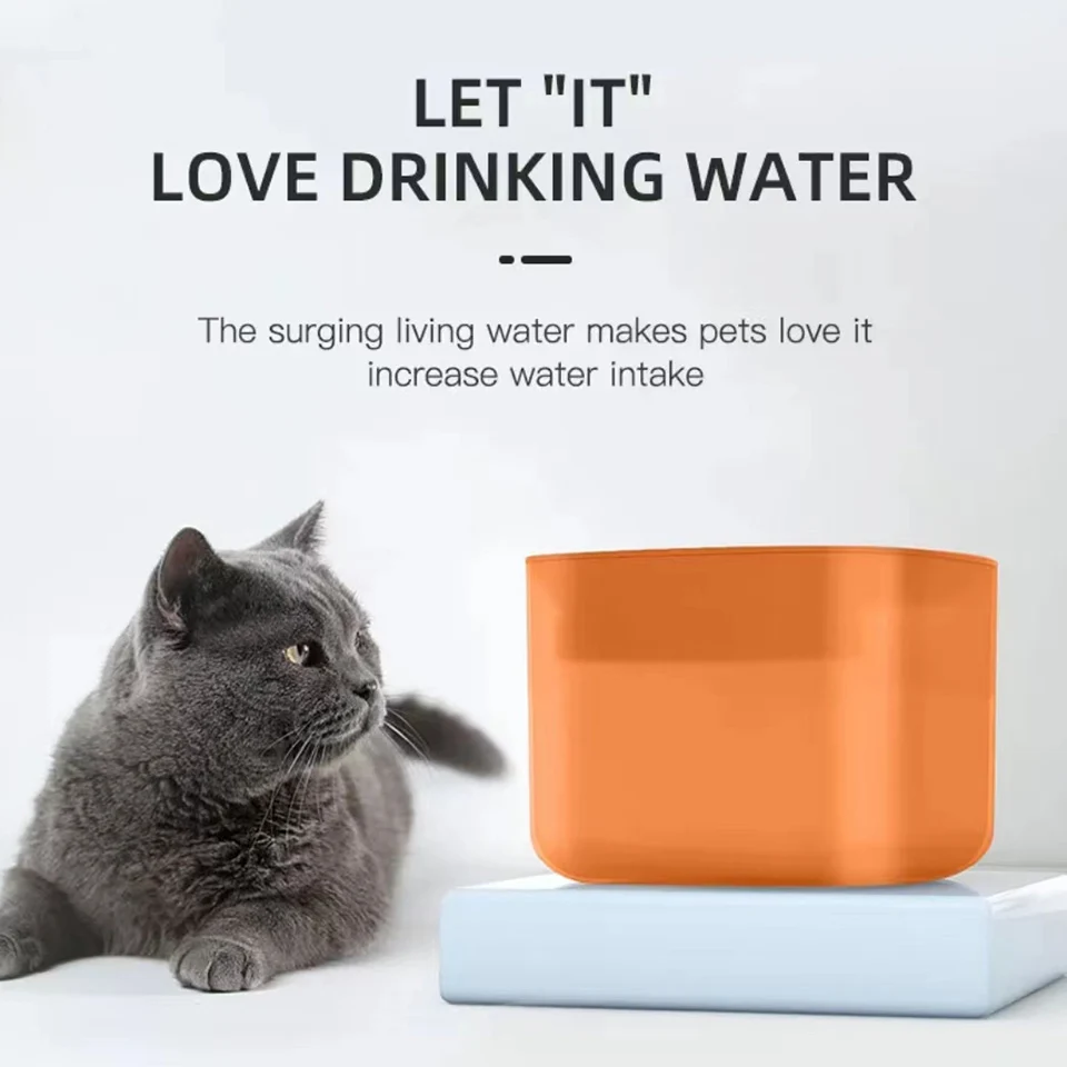 

Автоматический дозатор воды для домашних животных, Циркуляционный фильтр, 3 л, с USB-портом