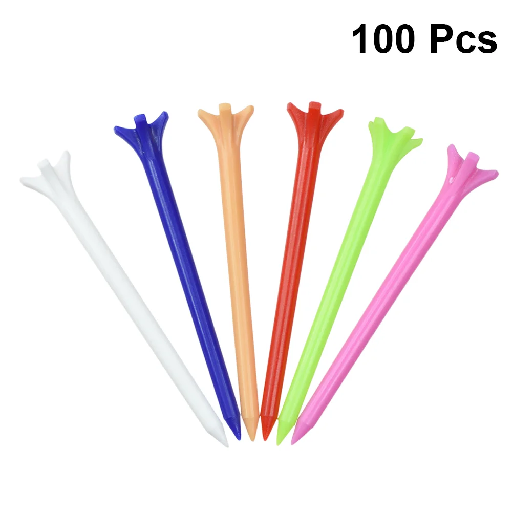 

100Pcs Tee Durable Premium Prime Sturdy Accessories Golfer Help Tool for
