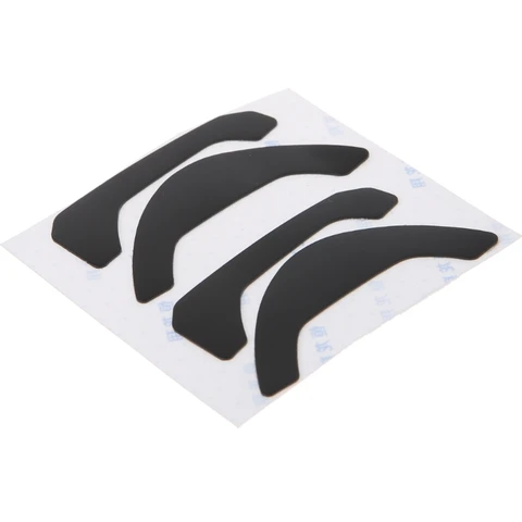 2 упаковки, профессиональные наклейки на коньки для мыши, коврик для ног, скользит, сменный изогнутый край для мыши KONE