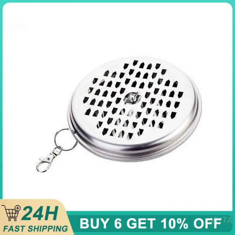 

Mosquito Coil Holder Hanging Metal Durable And Heat Safe Summer Mosquitos Repellent Tool Repellent Incense Plate Tray Portable