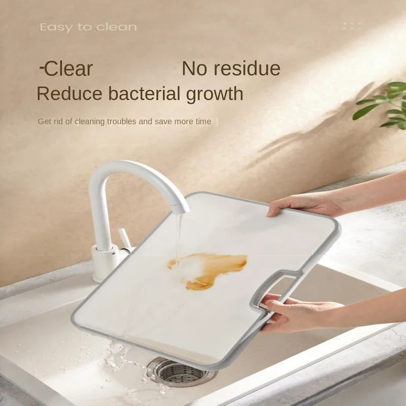 

Kitchen Supplies Cutting Board Mildew-proof Antibacterial Multifunctional Kitchen Utensils Non-slip Anti-slip Texture Household