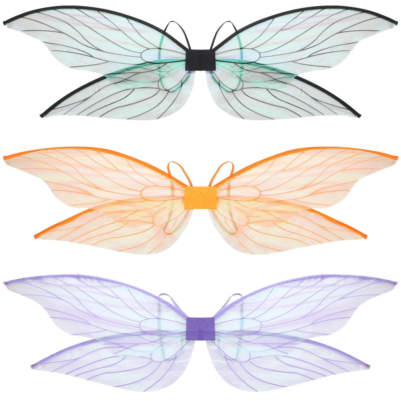 Женский костюм цикады с крыльями стрекозой эльфа для косплея на Хэллоуин