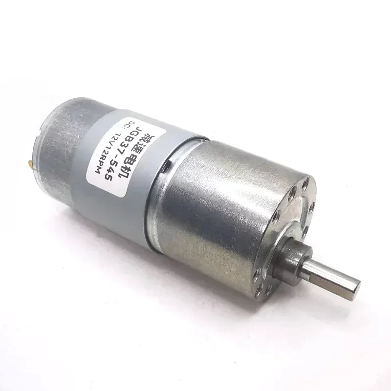 

JGB37-545 Редуктор с высоким крутящим моментом Редуктор постоянного тока Двигатель постоянного тока 6 В 12 В 24 В Низкоскоростной двигатель вперед и назад