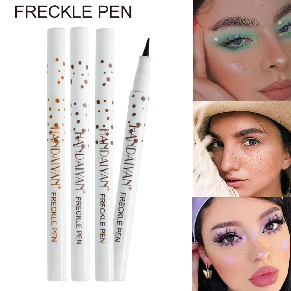 

1Pcs Face Fake Freckle Pen Natural Waterproof Lifelike Fake Freckles Pen for Long Lasting Look Dot Spot Pen Makep Tool Cosmetic