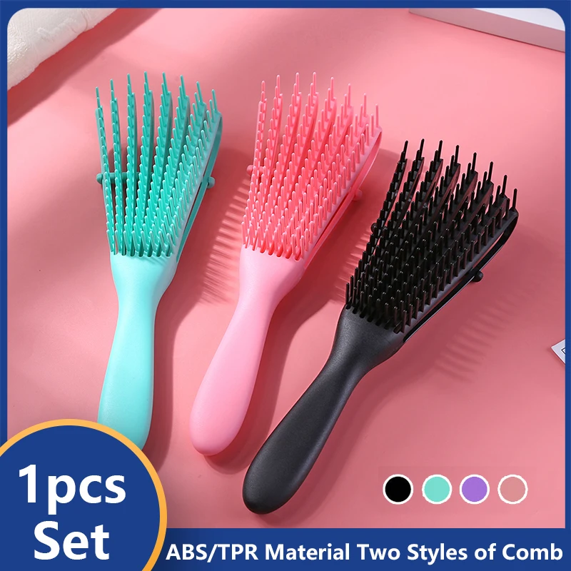

1pcs Adjust Hair Brush Scalp Massage Comb Women Detangle Hairbrush Comb Health Care Comb for Salon Hairdressing Styling
