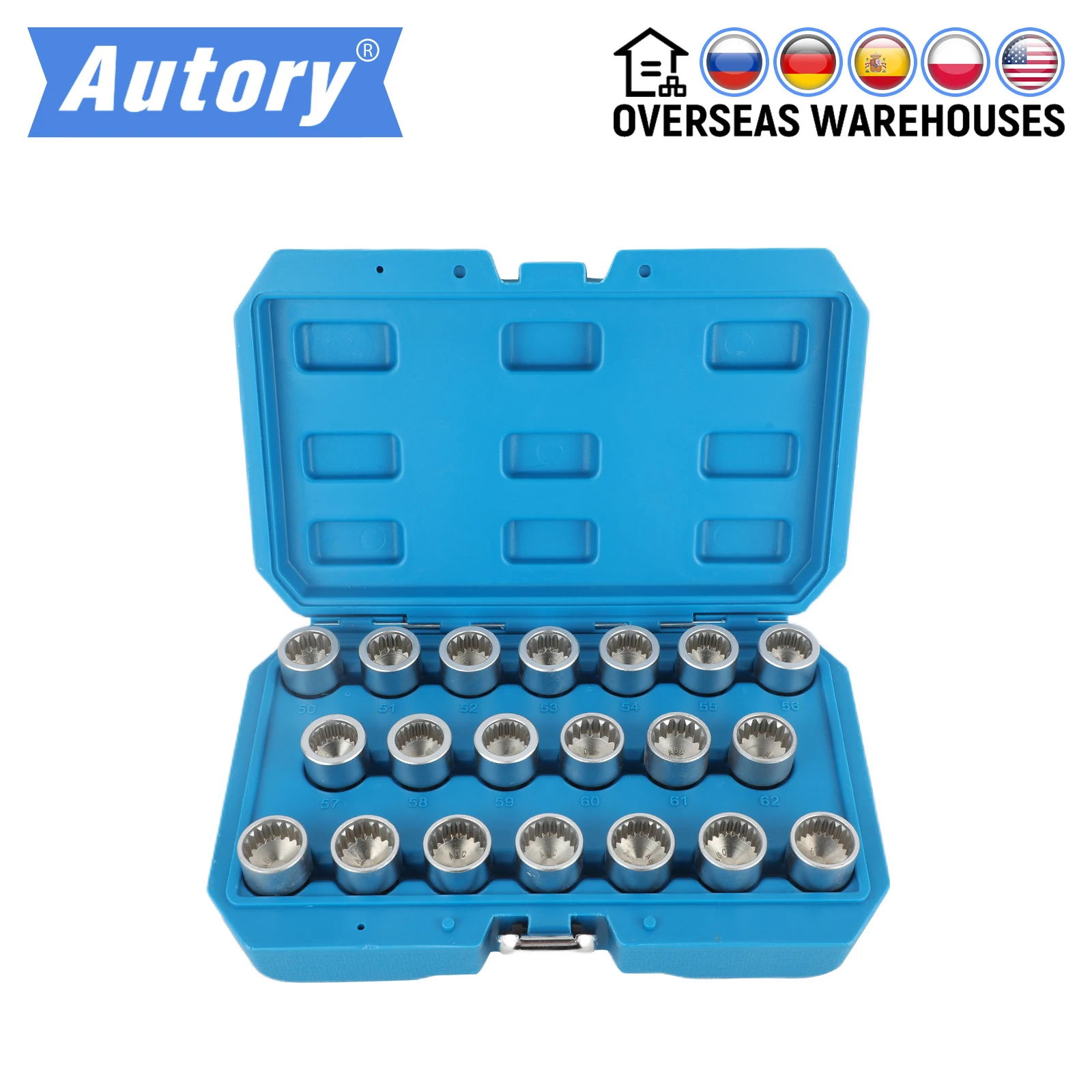 

MR CARTOOL 20pcs Locking Wheel Nut Key Socket Set Kit For Porsche Cayenne Panamera VW Touareg Anti-Theft Screw Sleeve