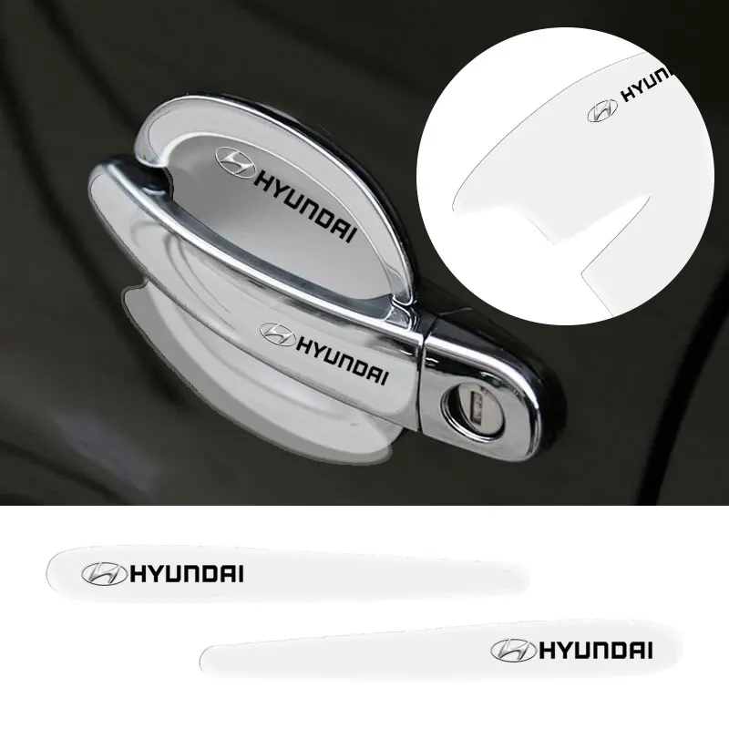 

Car Door Bowl Handle Anti-scratch TPU Stickers Clear Protection Film for Hyundai Santa Fe Sonata Solaris Azera Creta Ix25 Tucson