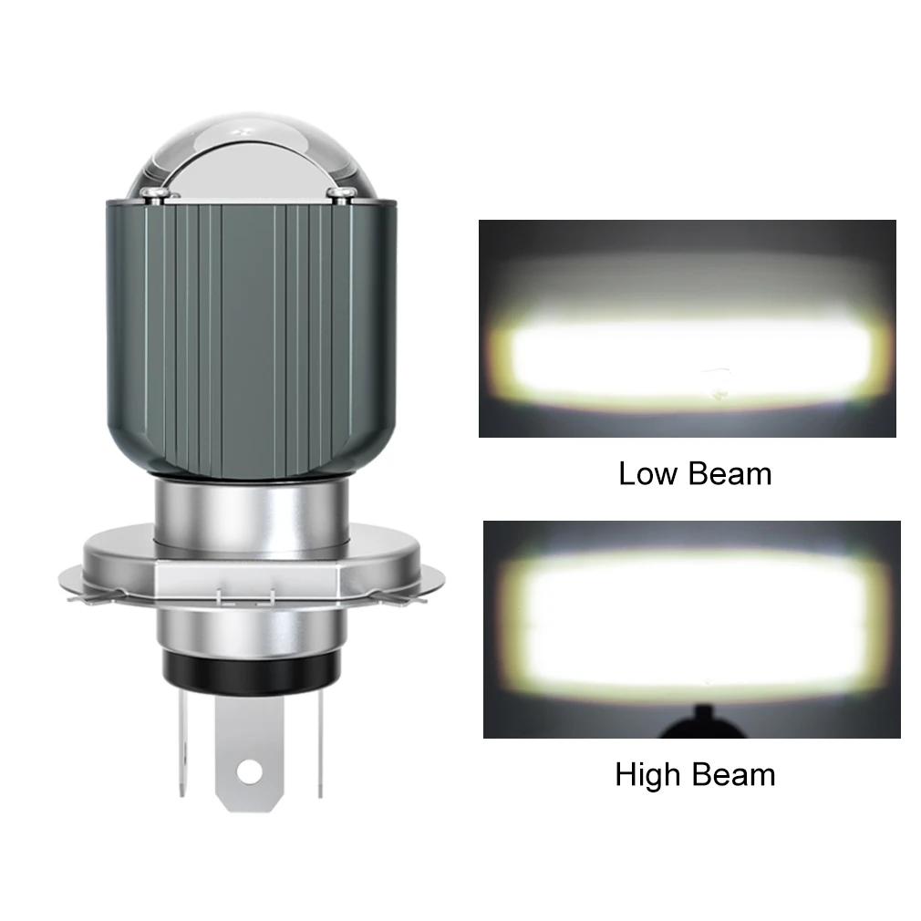 

H6 BA20D LED H4 Светодиодная лампа для мотоциклетных фар CSP 60000LM Прожектор 12 В Аксессуары для мотоциклов Hi Lo Лампа Противотуманные фары Белый Желтый